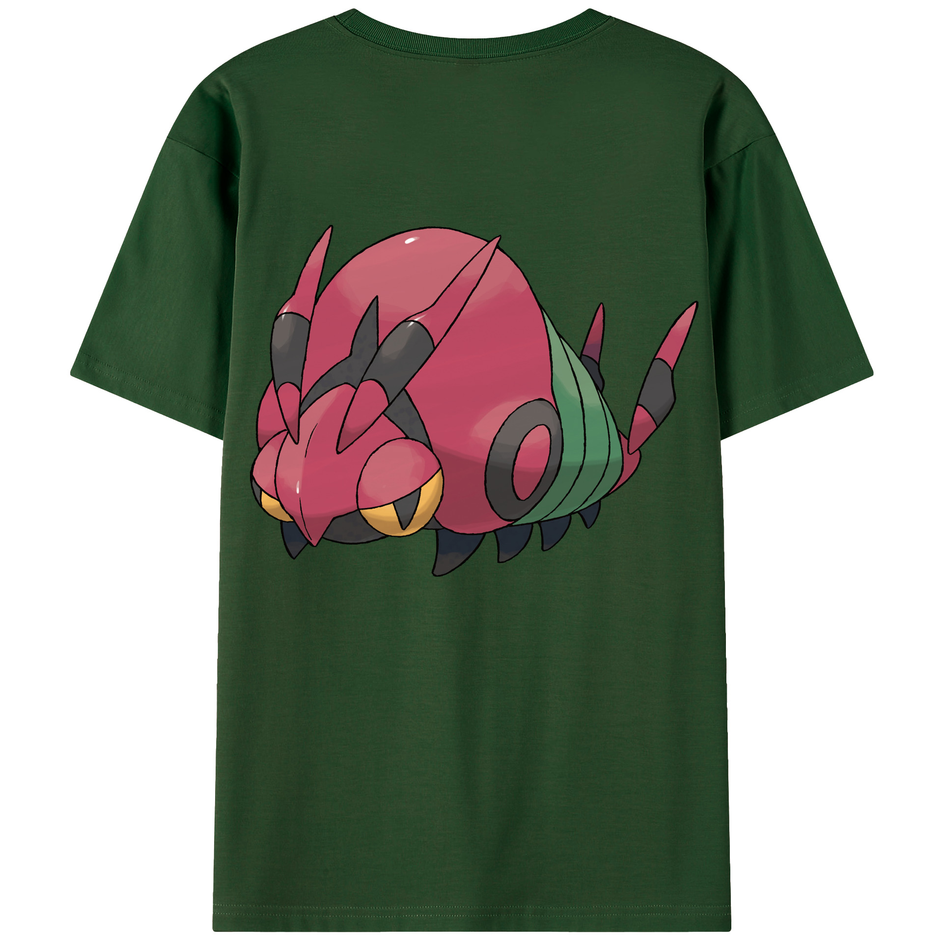 （画像用） ポケットモンスター Pokémon 綿100％半袖Tシャツ（背面プリント）